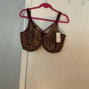Leopard Print Bra